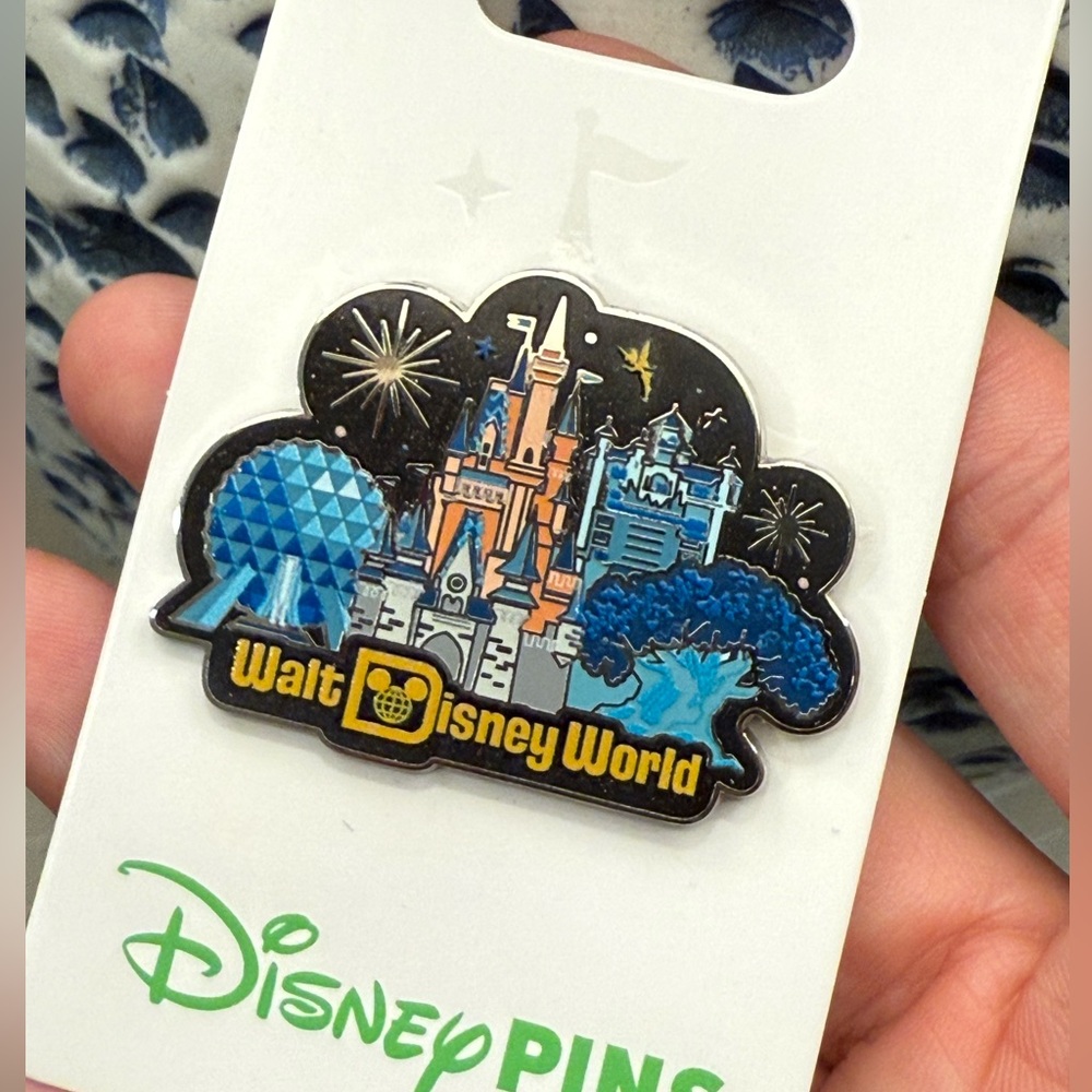 Disney Parks Walt Disney World Icons Pin